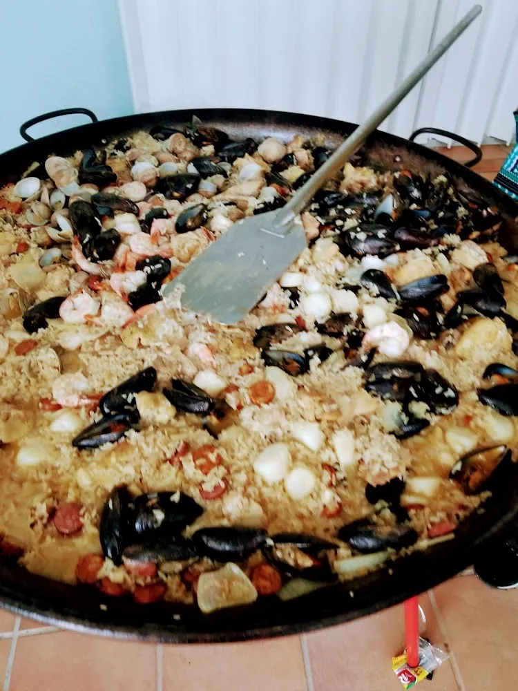 Paella in the Making